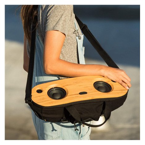 Marley Bag Of Riddim Speaker, Portable, Bluetooth, Black Marley | BAG OF RIDDIM | Bluetooth | Black/Brown | Wireless connection - 3